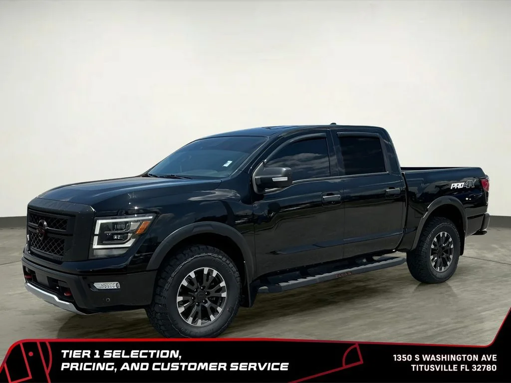 Used 2023 Black Nissan PRO-4X image 2
