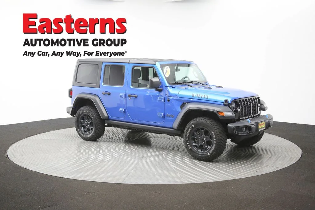 Used 2023 Blue Jeep Willys 4xe image 44