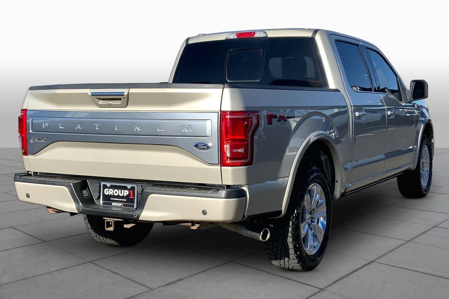 Used 2017 White Gold Ford Platinum image 13