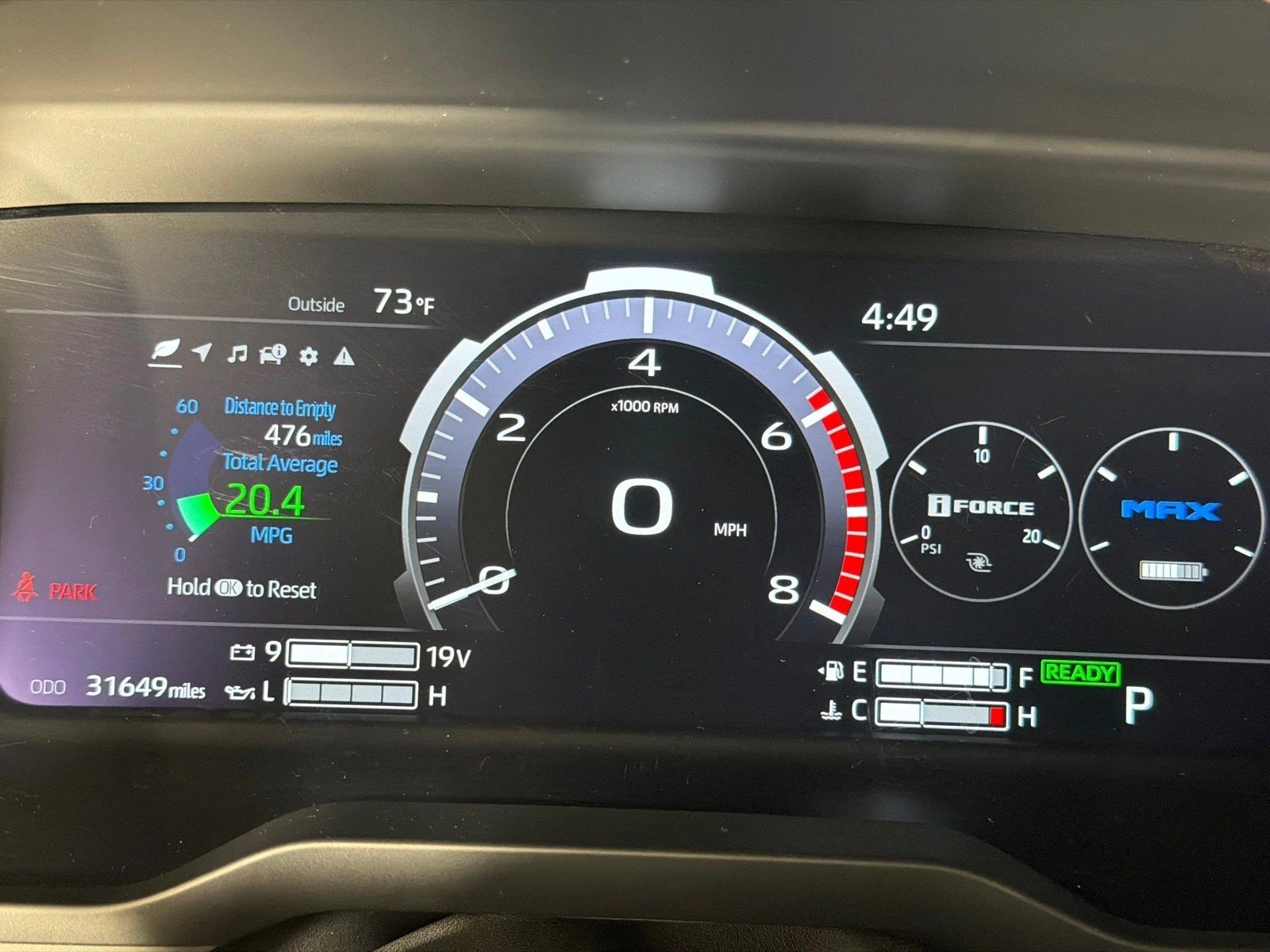Used 2025 Wind Chill Pearl Toyota 1794 Edition Hybrid image 27