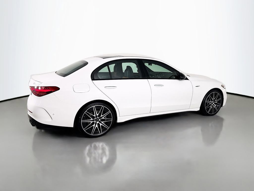 New 2026 Polar White Mercedes-Benz AMG® C 43 4MATIC® Sedan image 41