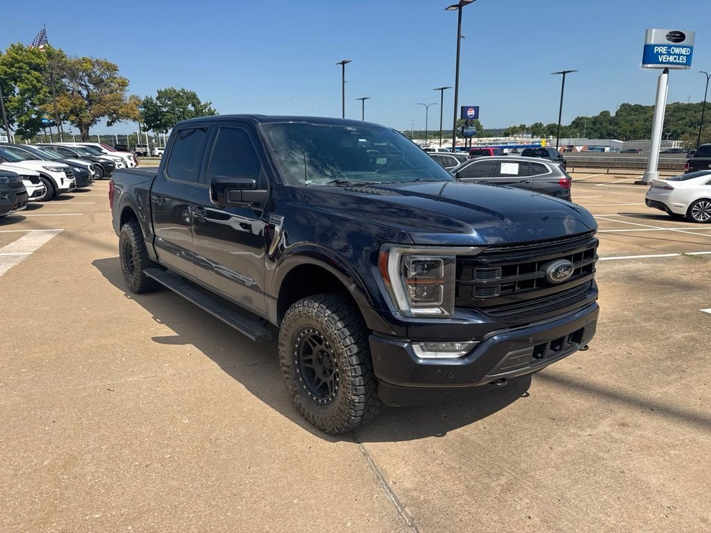 Used 2022 Blue Metallic Ford Platinum image 11
