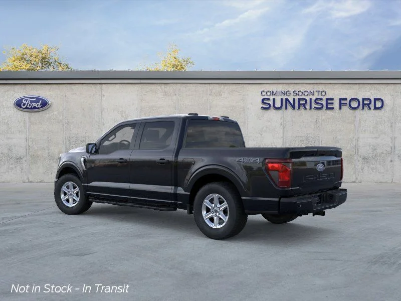 New 2026 Agate Black Metallic Ford XLT image 4