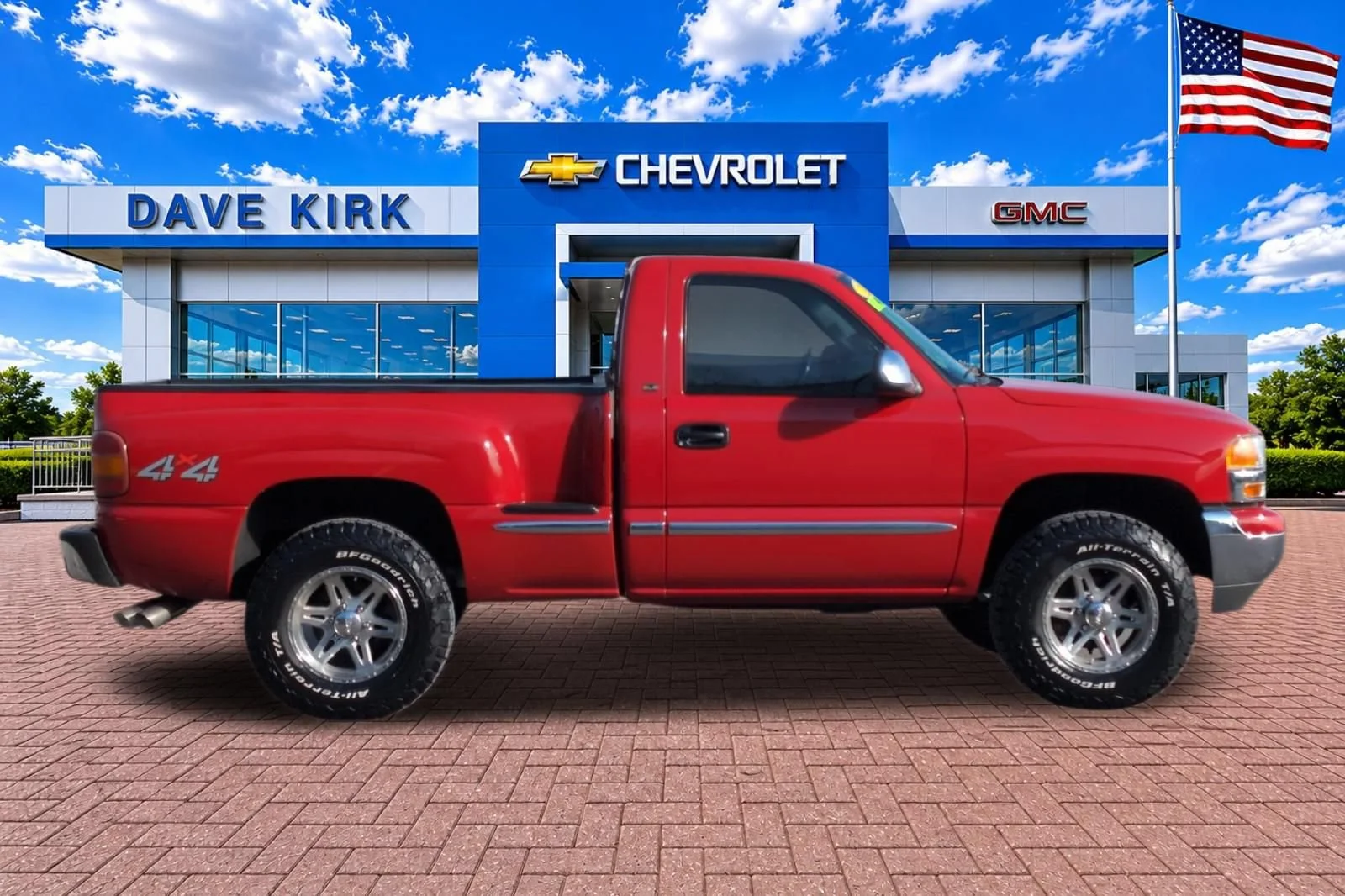 Used 2001 Fire Red GMC SLE image 2