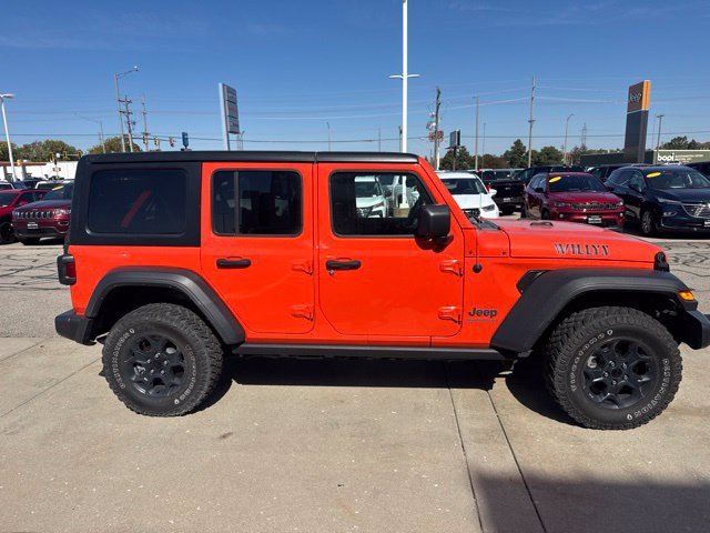 Used 2023 Orange Jeep Willys 4xe image 2