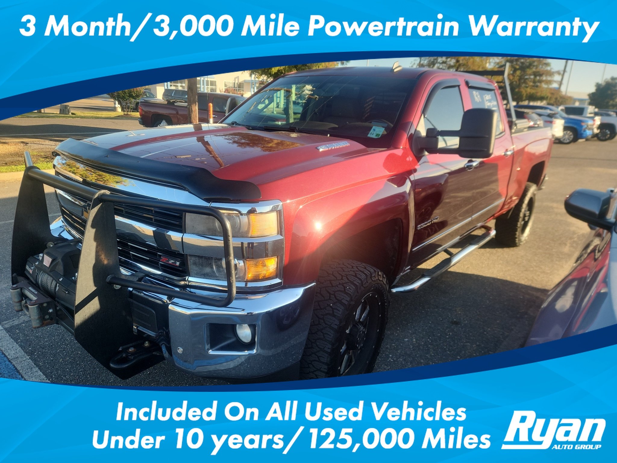 Used 2015 DEEP RUBY METALLIC Chevrolet LTZ image 1
