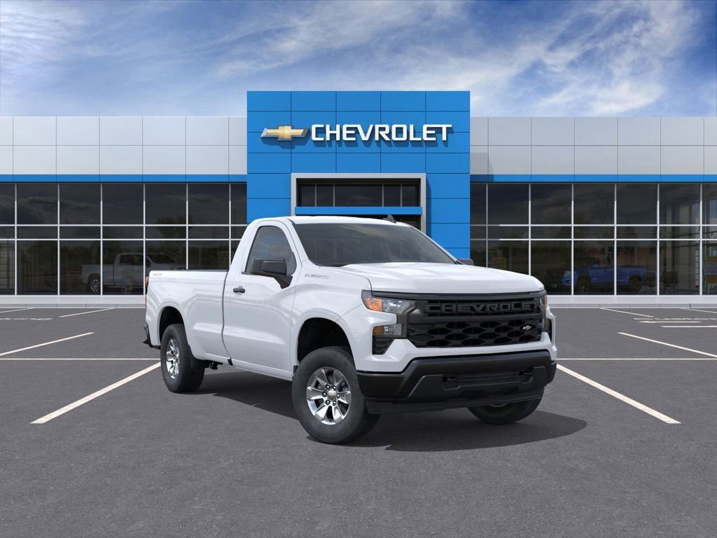 New 2025 Chevrolet Silverado 1500 WT 2D Standard Cab