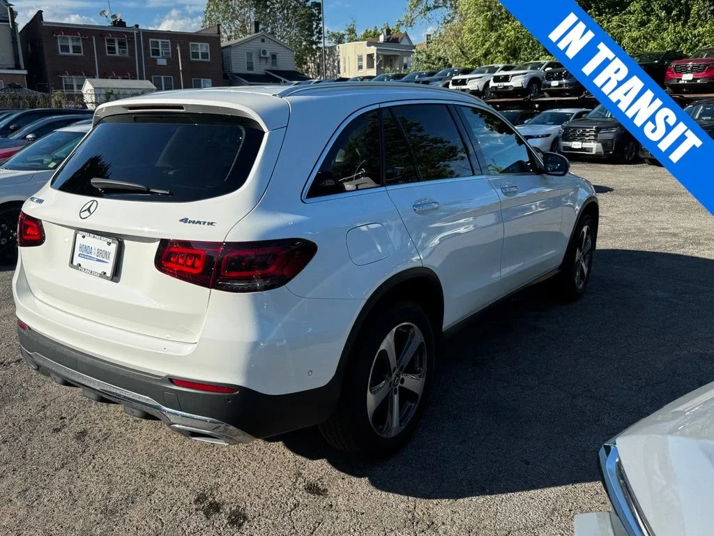 Used 2022 Polar White Mercedes-Benz GLC 300 image 3