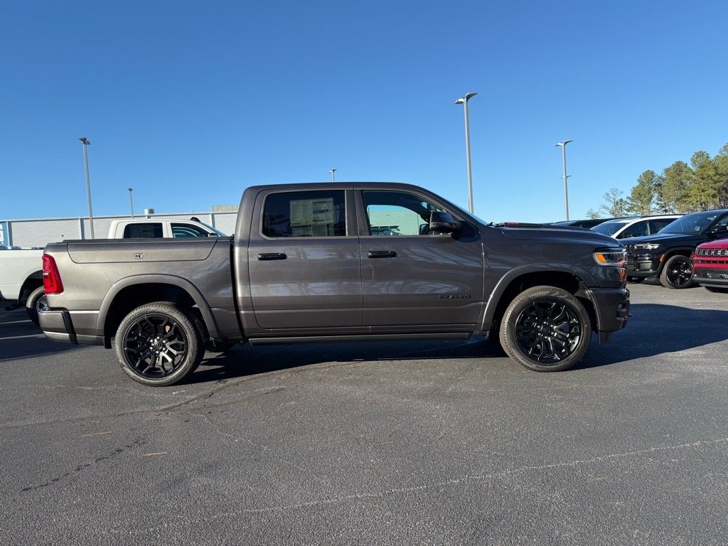 New 2026 Granite Crystal Metallic Clear-Coat Exterior Paint RAM Limited Crew Cab 4x4 5