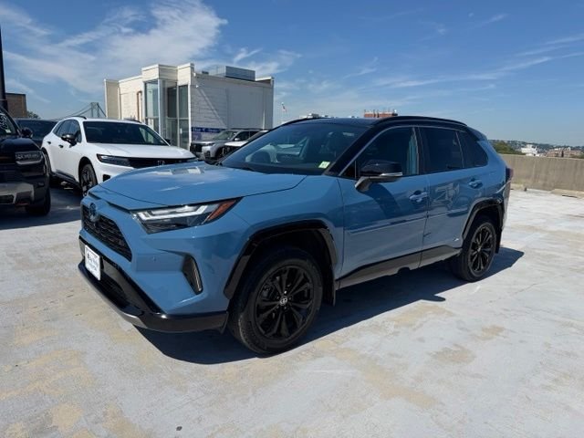 Used 2023 Blue Toyota XSE image 3