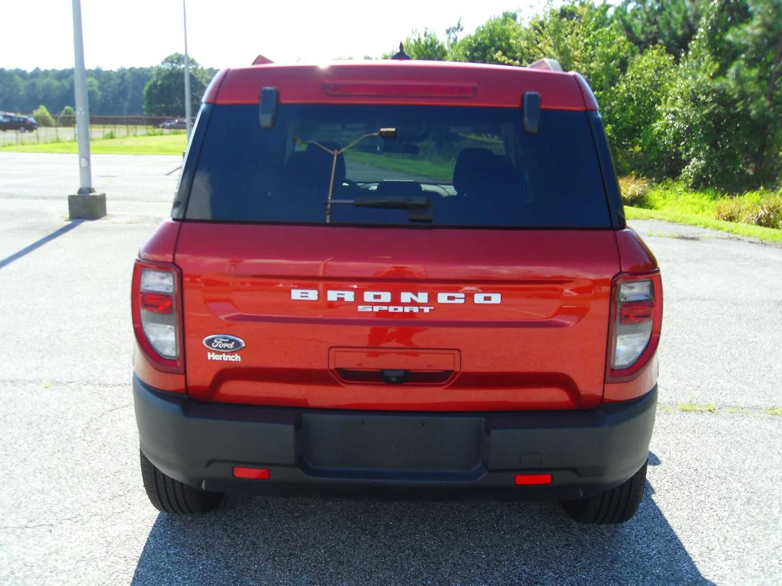 Used 2023 Hot Pepper Red Tinted Clearcoat Ford Big Bend image 4