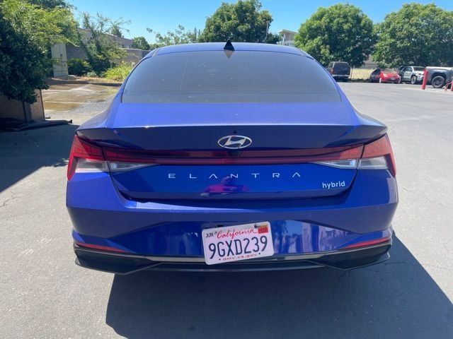 Used 2023 Blue Hyundai Limited image 4