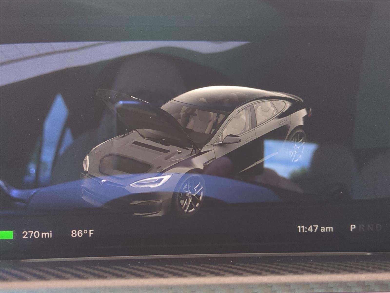 Used 2021 Solid Black Tesla Plaid image 22