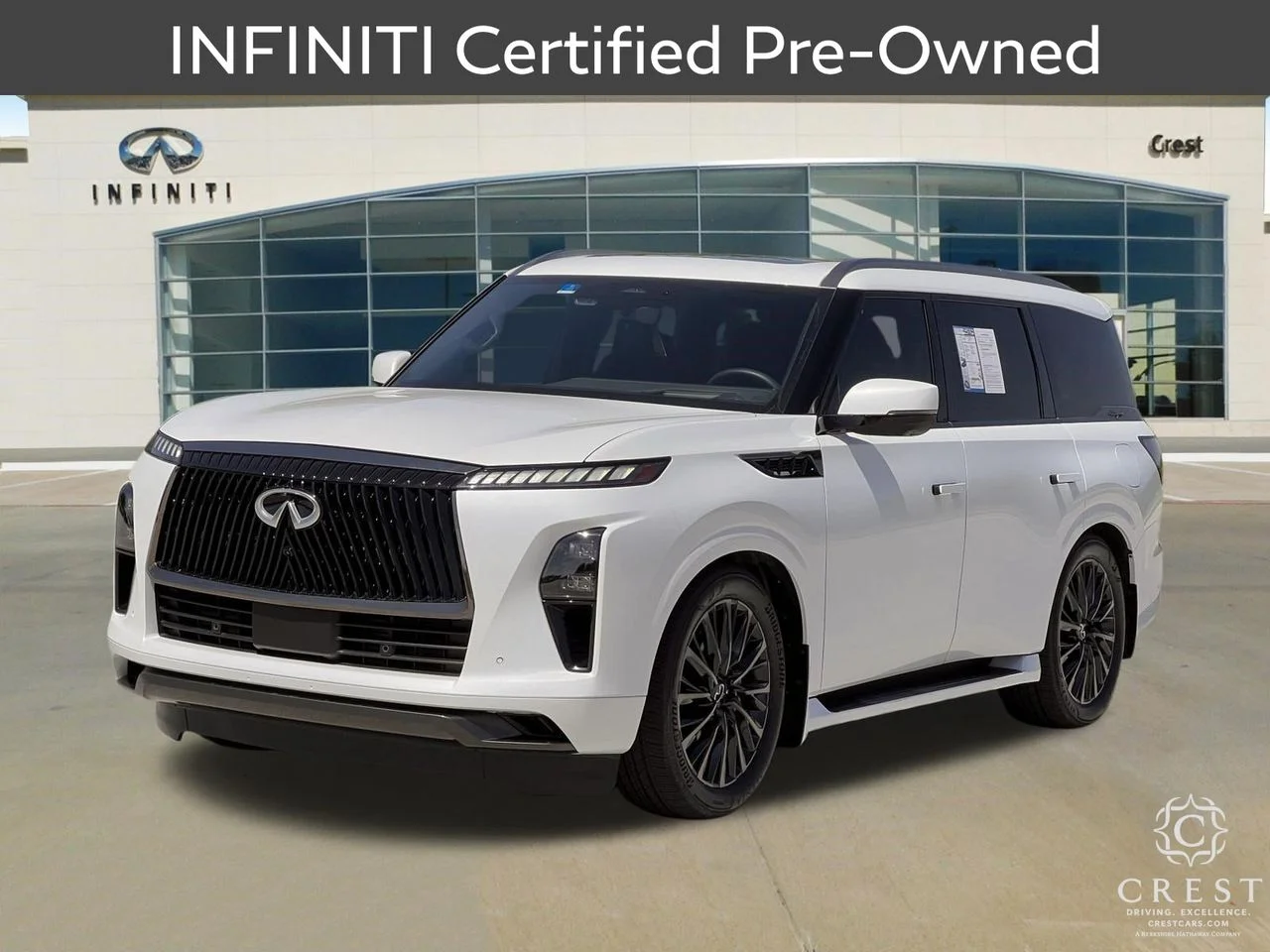Certified Used 2026 Radiant White INFINITI AUTOGRAPH image 8