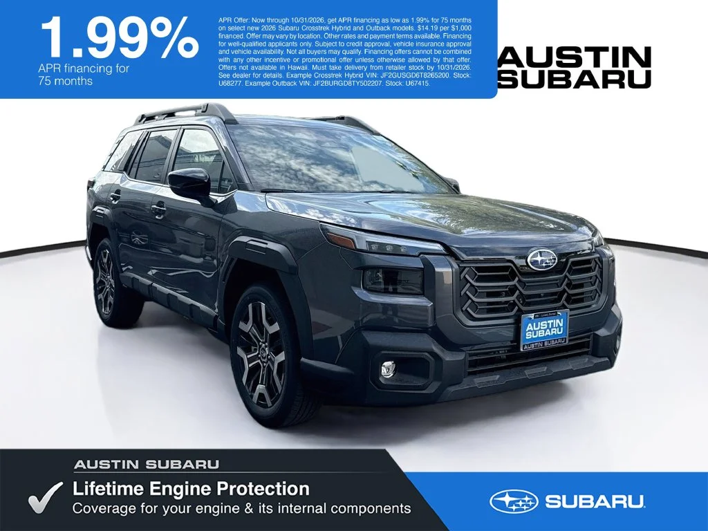 New 2026 Gray Subaru Touring XT image 1