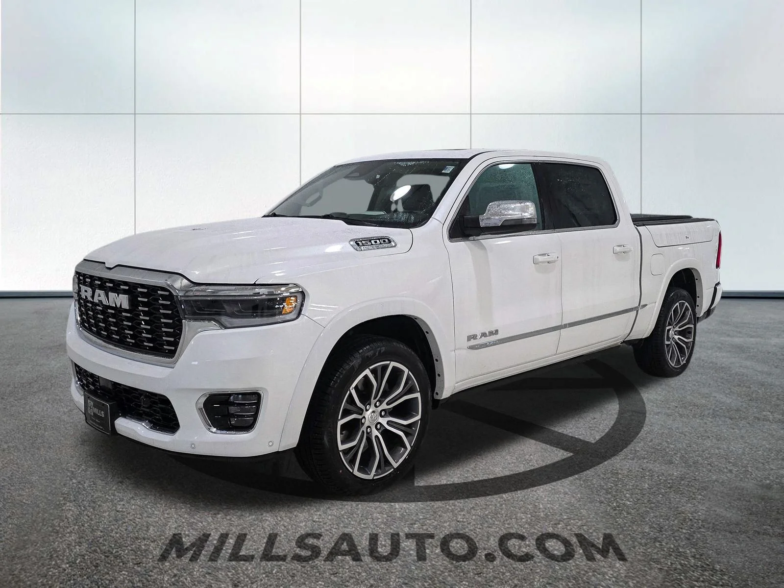 New 2026 Ivory White Tri-Coat Pearl-Coat Exterior Paint RAM Tungsten image 2