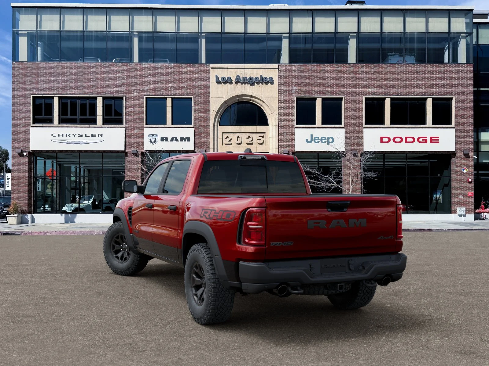 New 2026 Molten Red Pearl-Coat Exterior Paint RAM RHO image 29