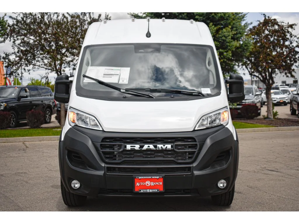 New 2025 Bright White Clear-Coat Exterior Paint RAM Tradesman image 2