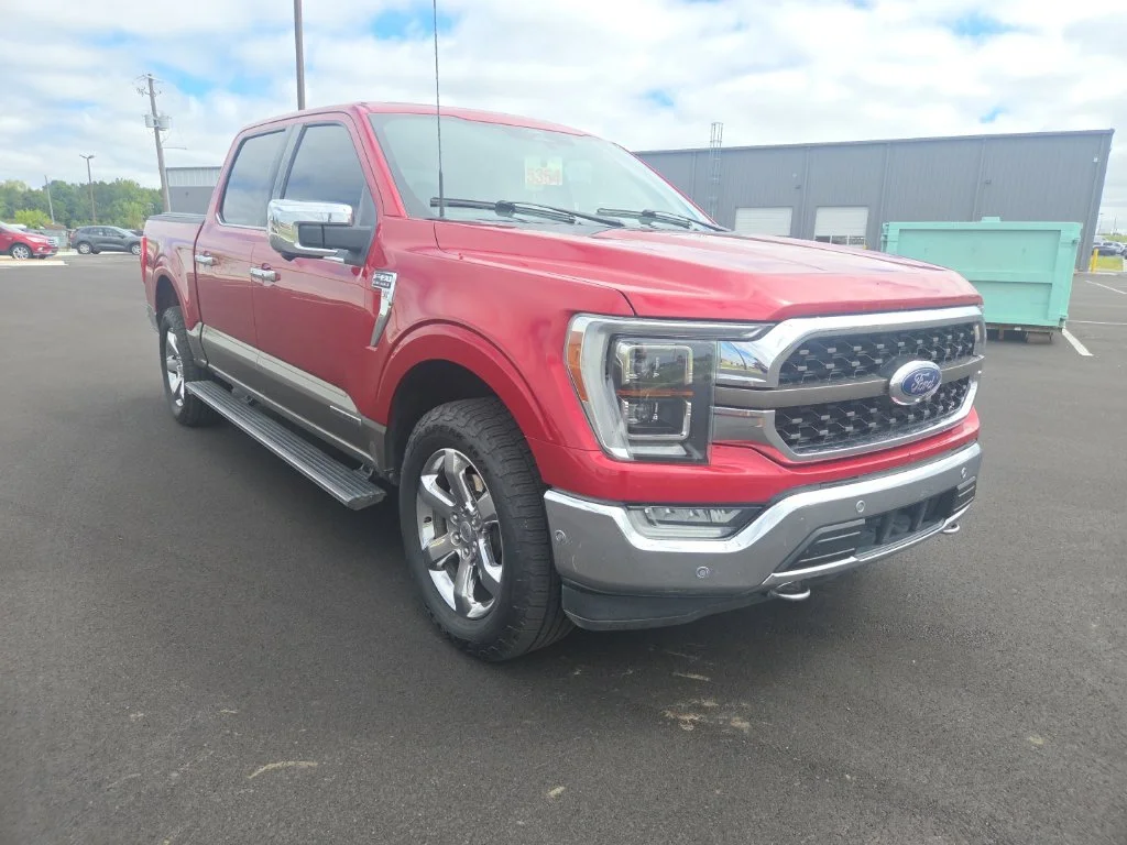 Used 2021 Red Ford King Ranch image 1