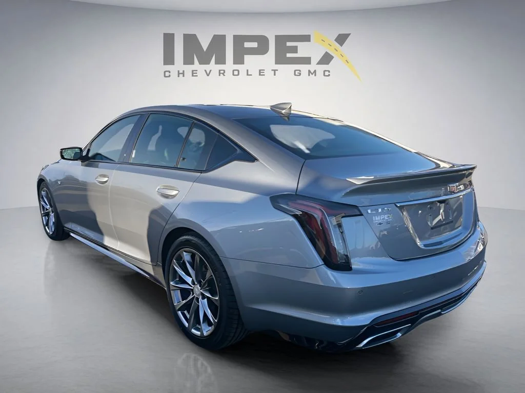 Used 2023 Argent Silver Metallic Cadillac Sport image 3