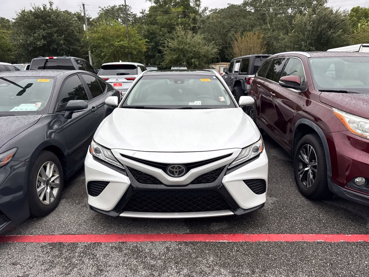 Used 2020 Beige Toyota XSE image 2