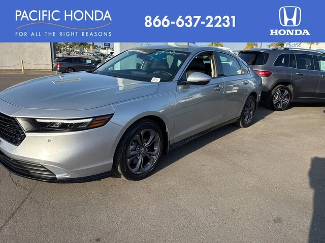 Pre-Owned 2023 Honda Accord Hybrid EX-L 4D Sedan in San Diego