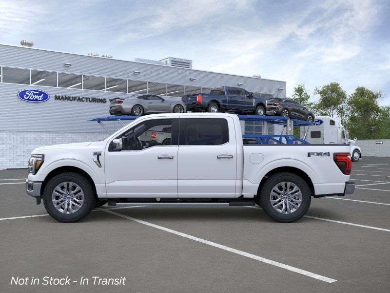 New 2026 Star White Metallic Tri-Coat Ford Lariat® image 3
