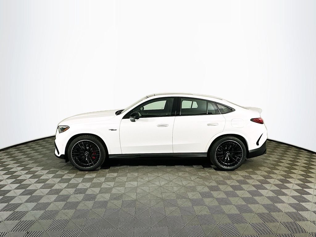 New 2026 Polar White Mercedes-Benz GLC 63 AMG® S E Performance Coupe image 4