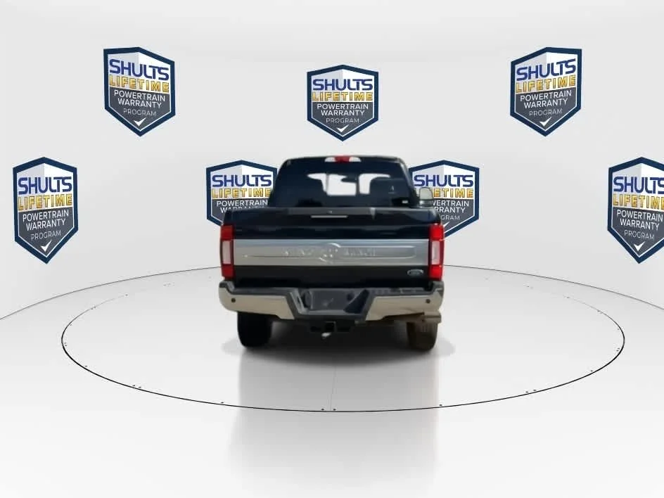 Used 2021 Antimatter Blue Metallic Ford King Ranch image 9