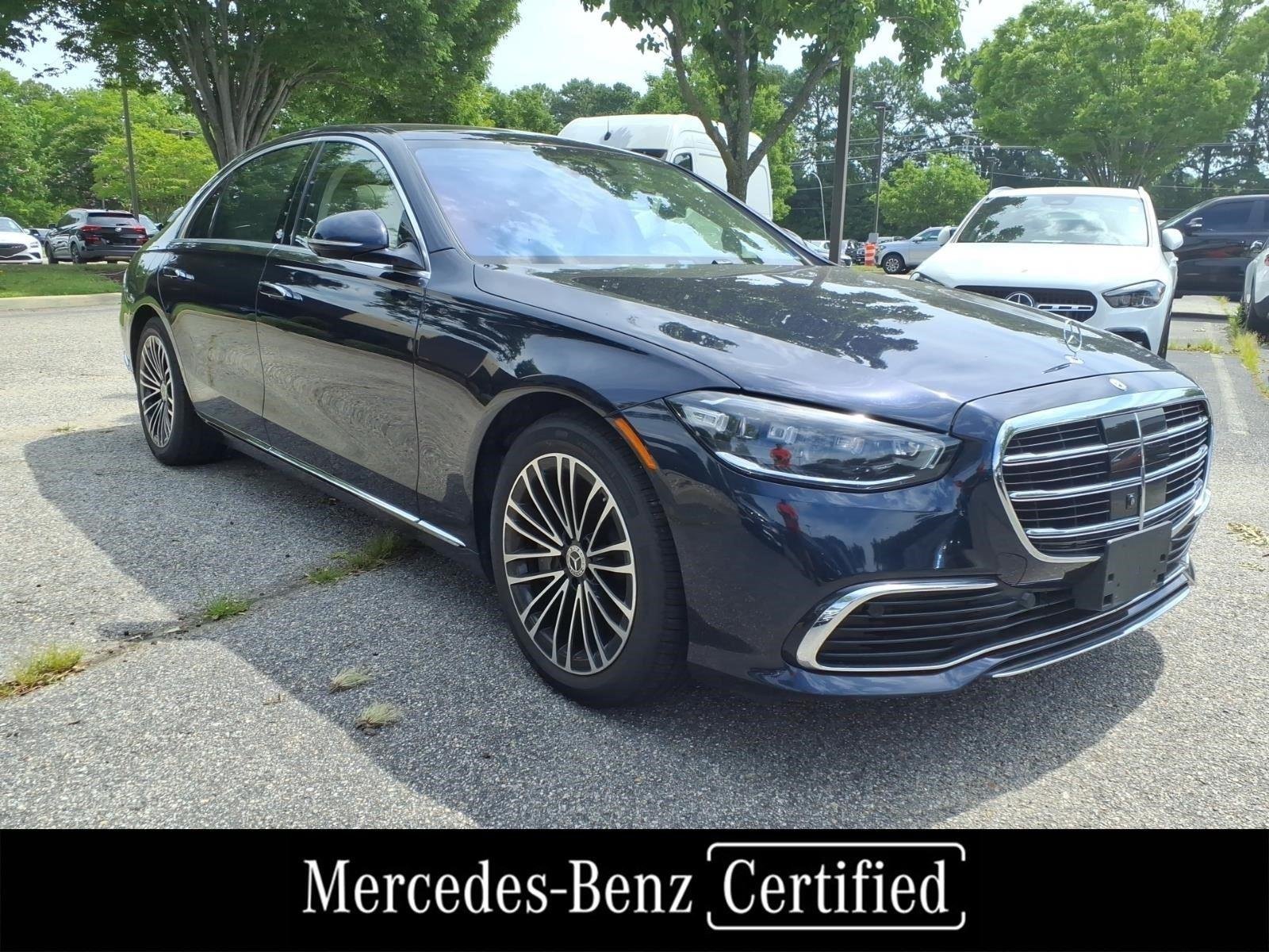 Used 2024 Nautical Blue Metallic Mercedes-Benz S 580 image 4