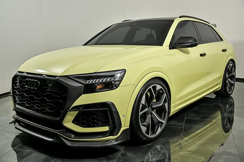 Used 2020 Glacier White Metallic Audi 4.0T quattro image 5