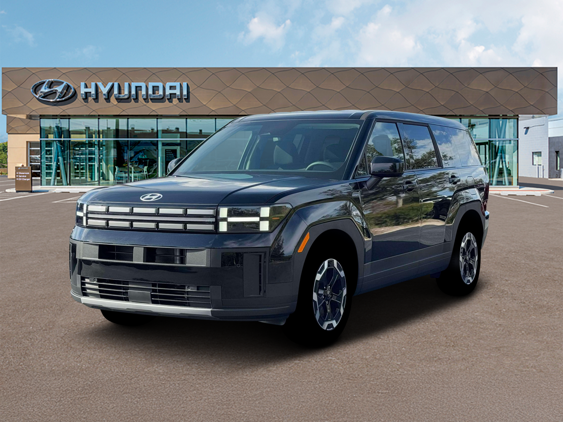 New 2026 Phantom Black Hyundai SE AWD image 1