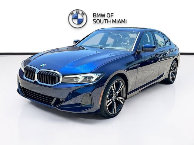 Certified Used 2023 Blue BMW 330i image 3