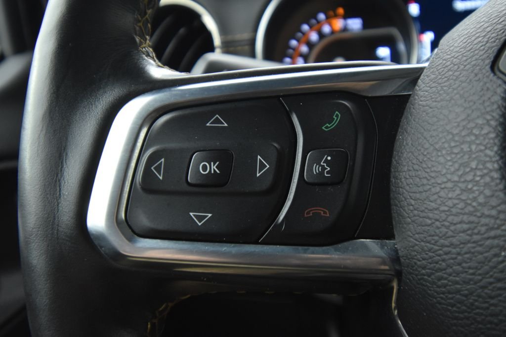 Certified Used 2021 Black Clearcoat Jeep Overland image 37
