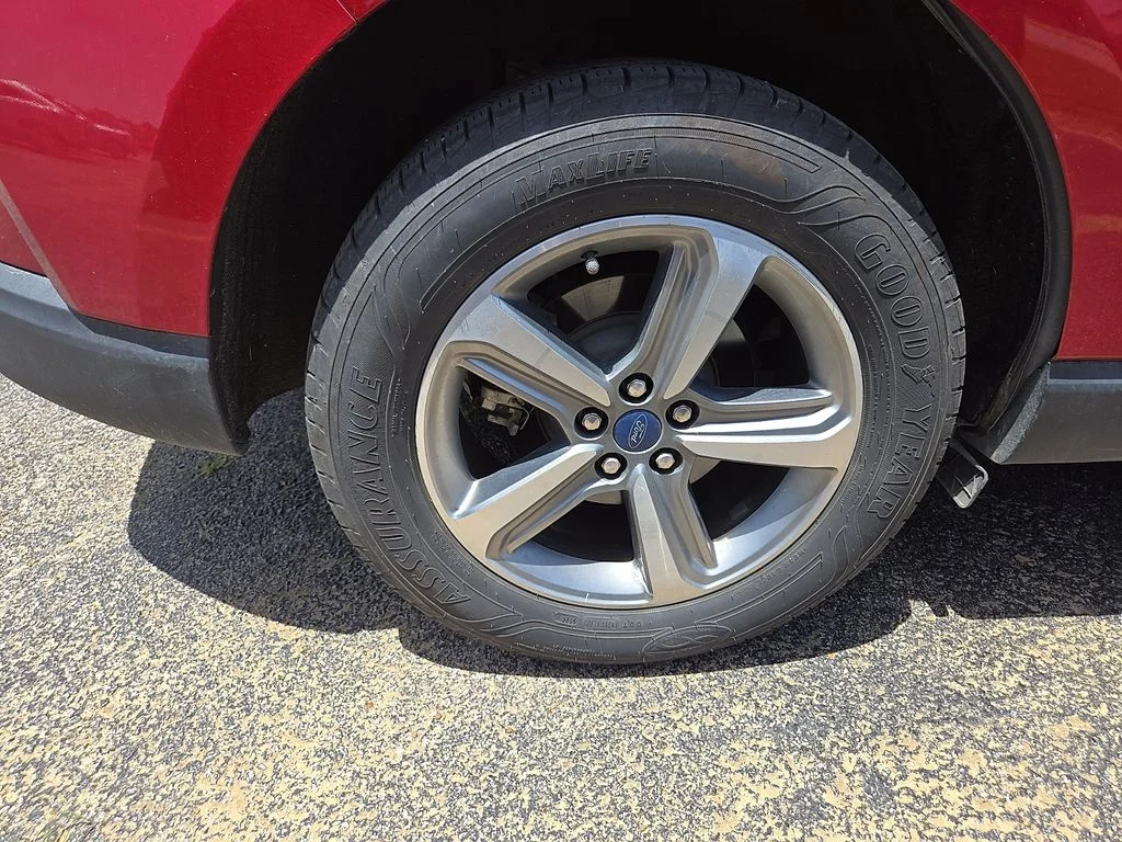Used 2021 Red Metallic Ford SEL image 5