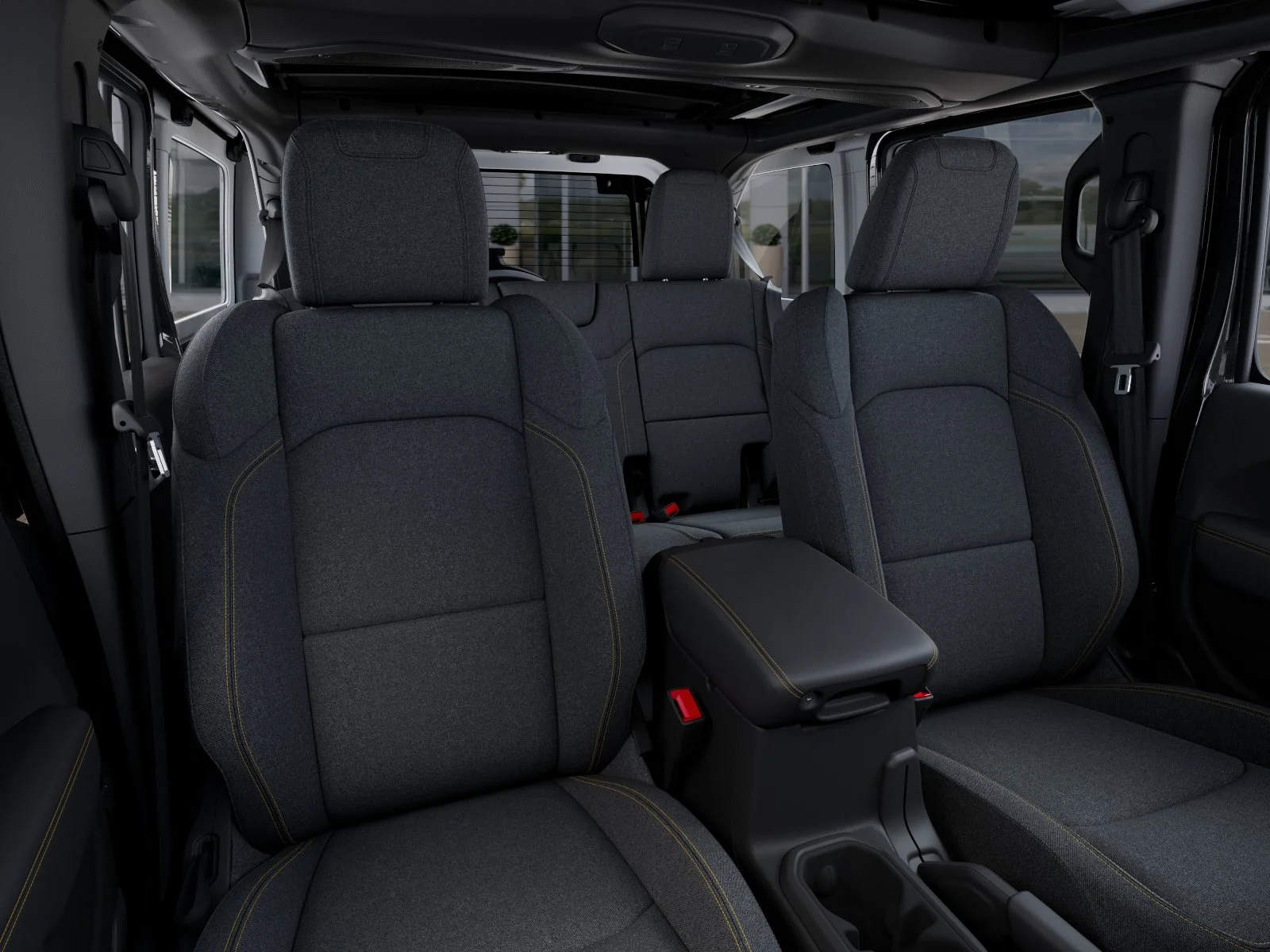 New 2026 Granite Crystal Metallic Clear-Coat Exterior Paint Jeep Sahara image 43