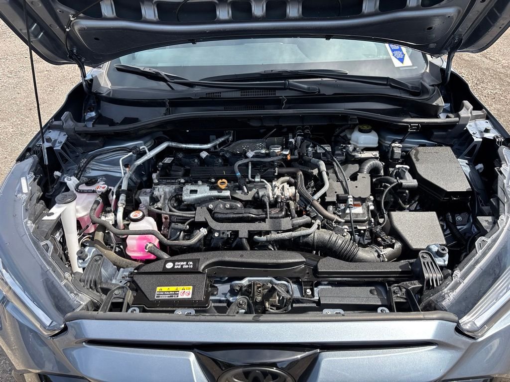 Used 2024 Blue Toyota Hybrid SE image 33
