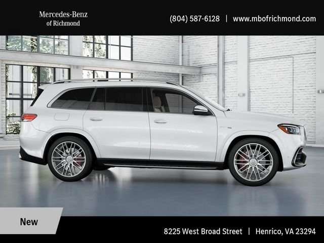 New 2026 MANUFAKTUR Moonlight White Metallic Mercedes-Benz AMG® GLS 63 4MATIC+ SUV image 15