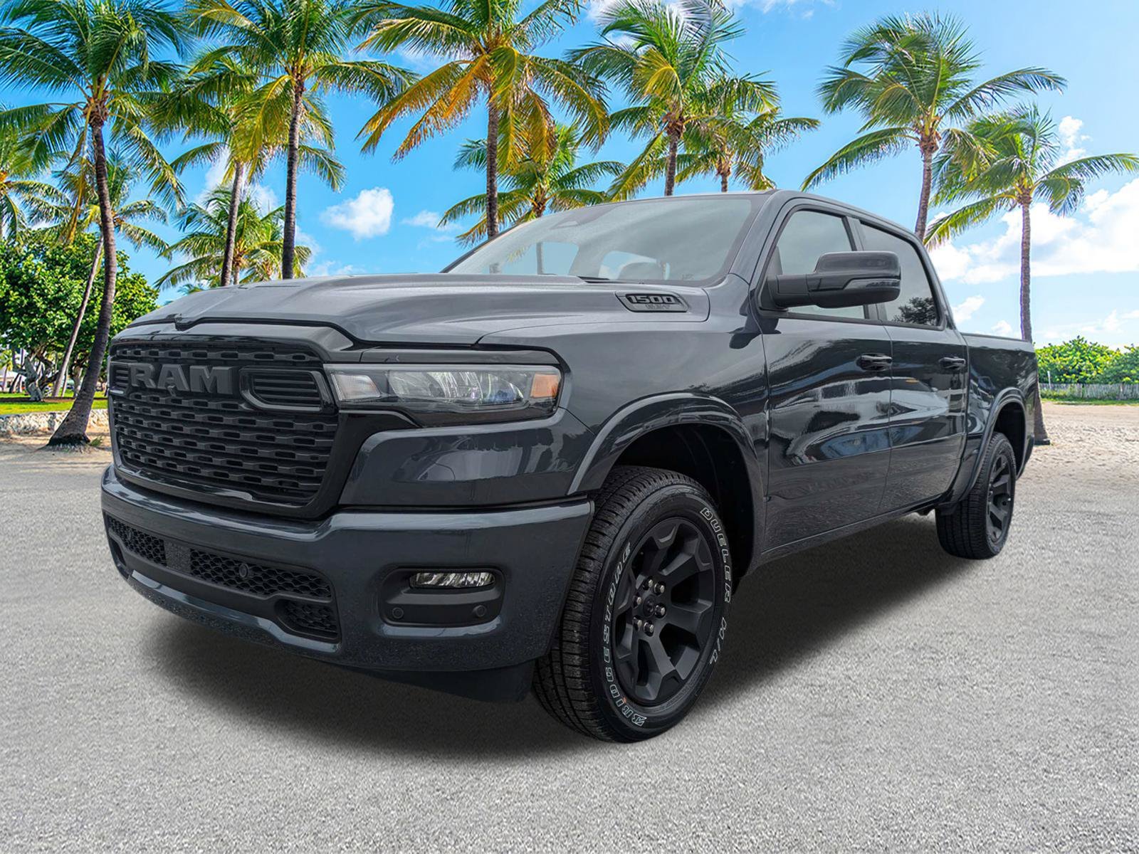 Used 2025 Forged Blue Metallic Ram Big Horn image 9