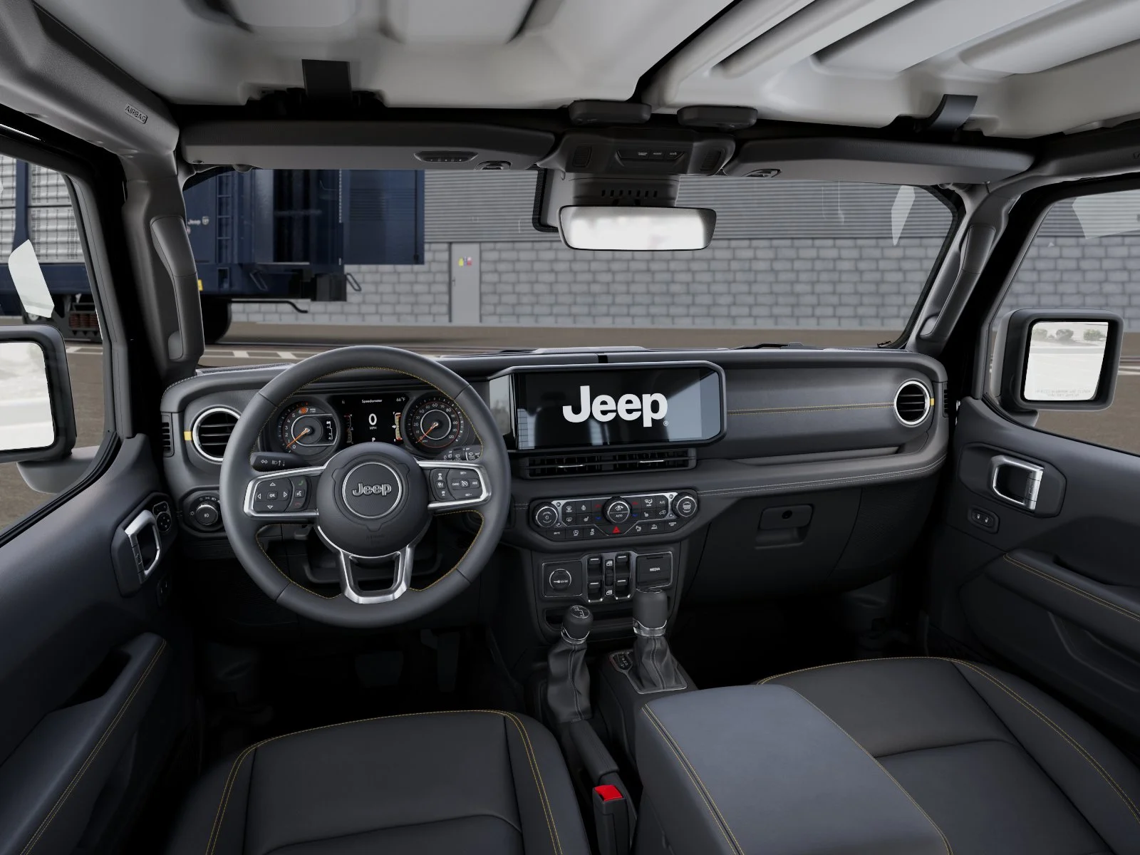 New 2026 Black Clear-Coat Exterior Paint Jeep Sahara image 14