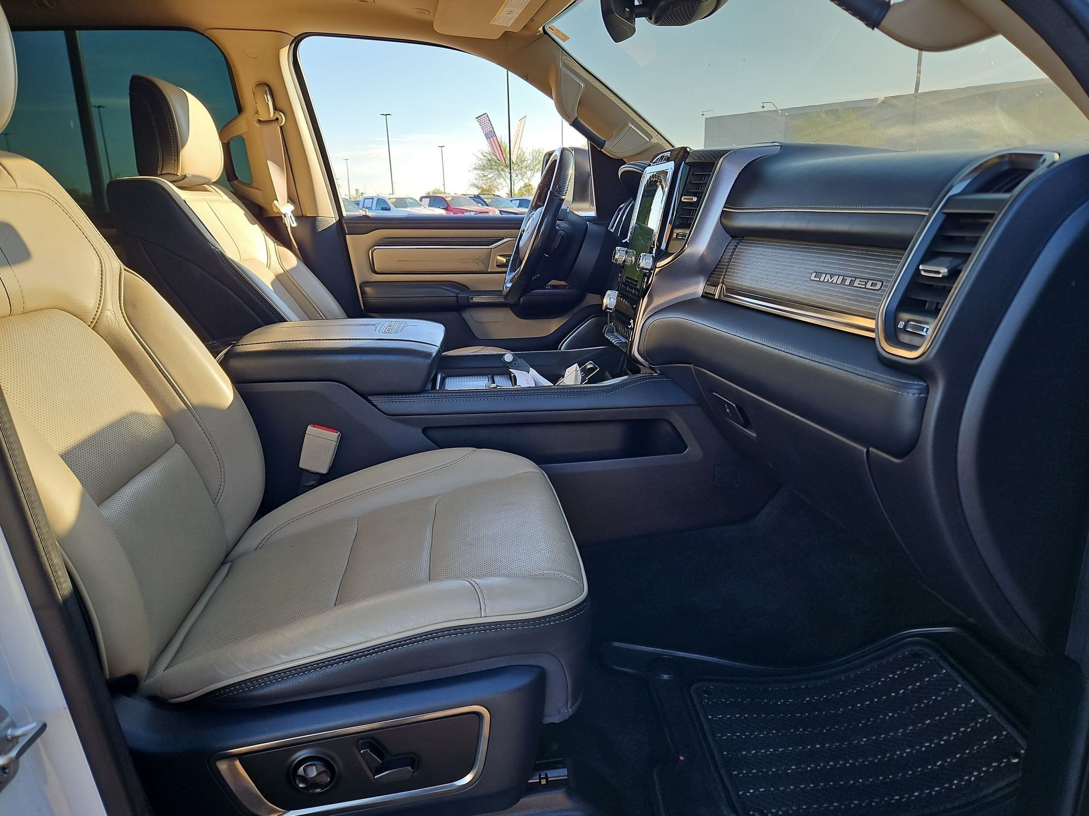 Certified Used 2020 Off-white Ram Limited Crew Cab 4x4 5