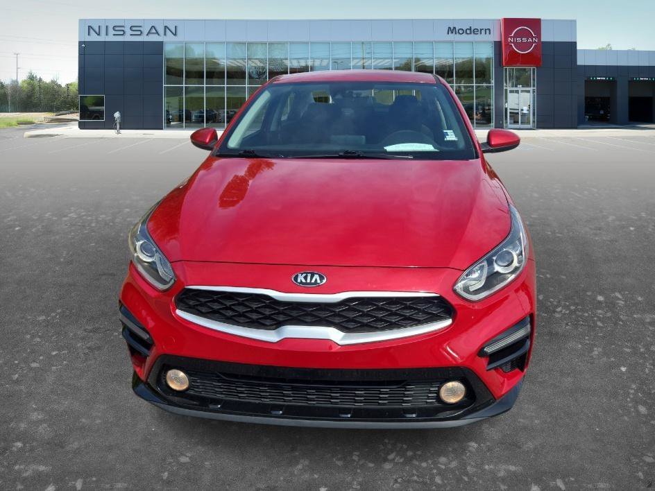 Used 2021 Currant Red Kia LXS image 2