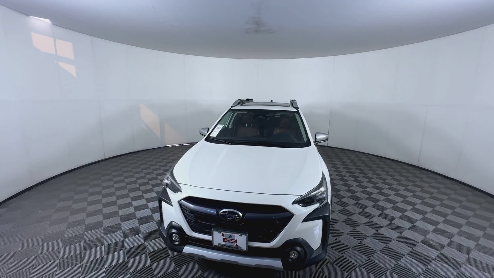 Certified Used 2025 Crystal White Pearl Subaru Touring XT image 3