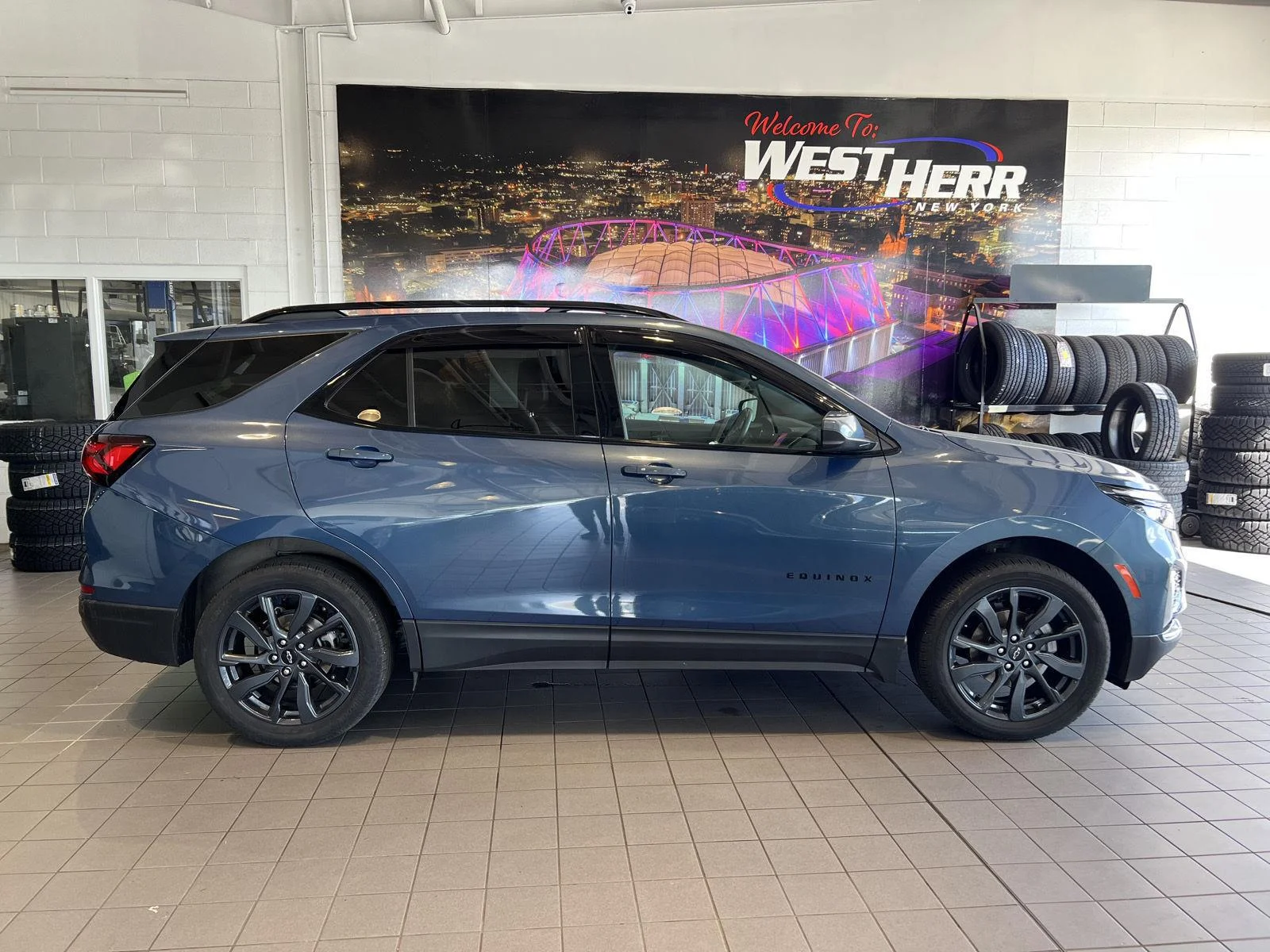 Used 2024 Lakeshore Blue Metallic Chevrolet RS image 8