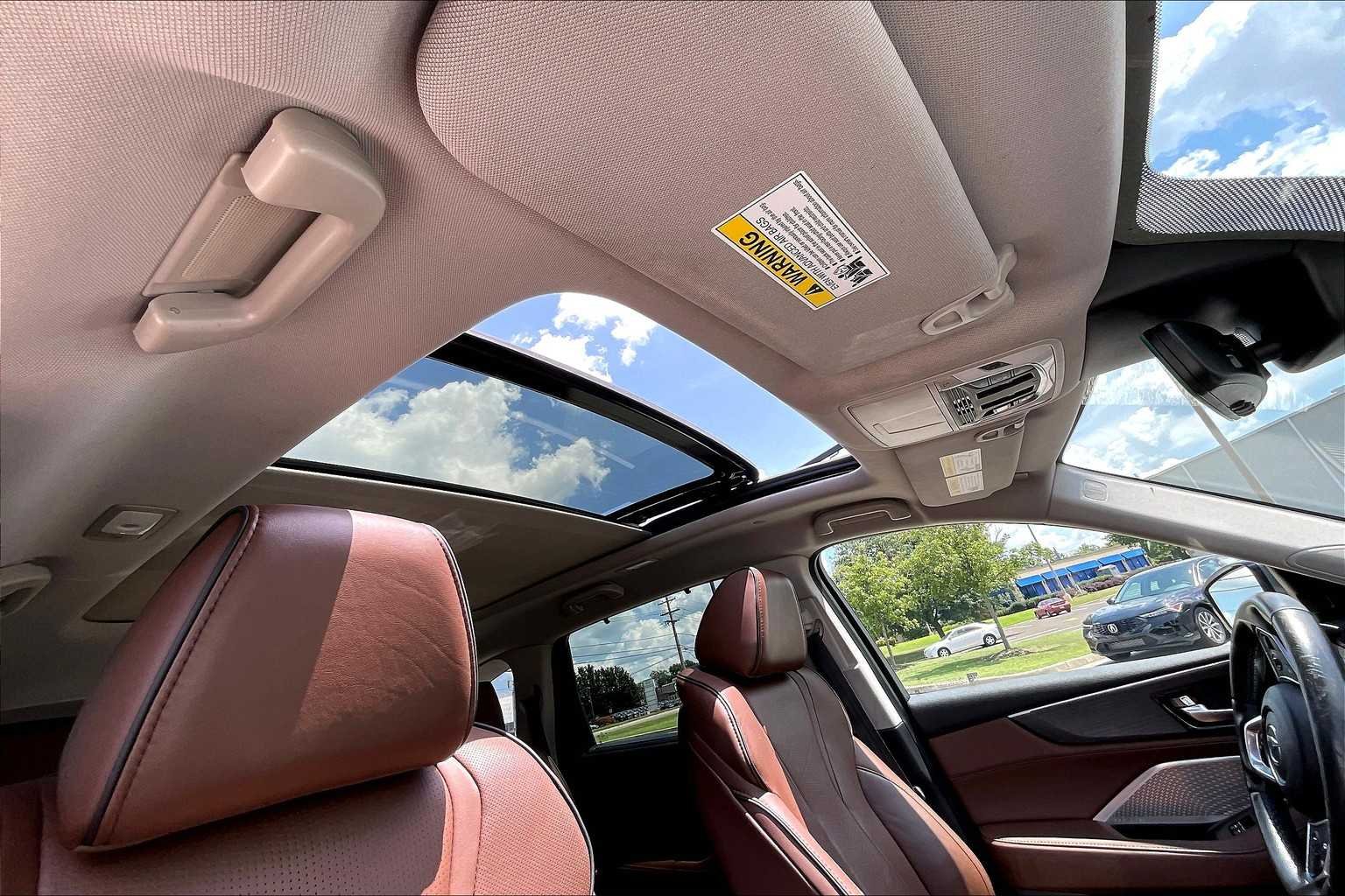 Used 2022 Liquid Carbon Metallic Acura w/Advance Package image 13