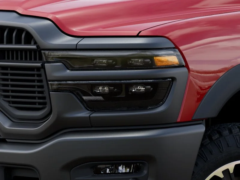 New 2026 Flame Red Clear-Coat Exterior Paint RAM Rebel image 35