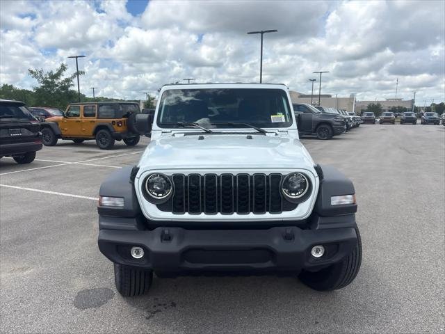 New 2026 Bright White Clear-Coat Exterior Paint Jeep Sport S image 3