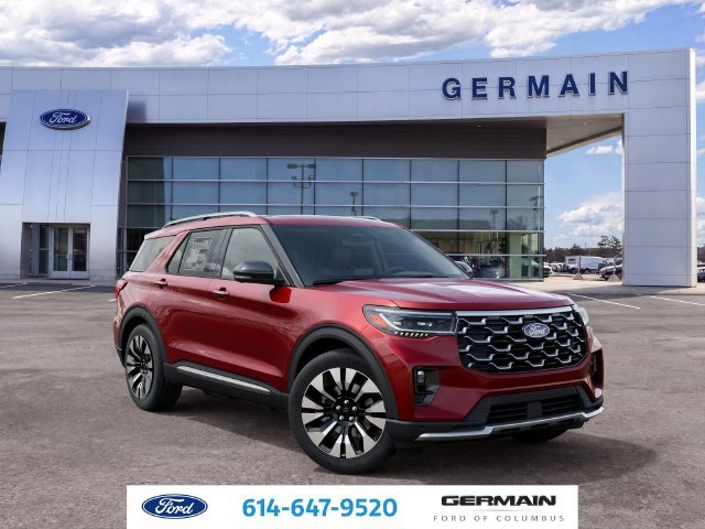 New 2027 Ruby Red Metallic Tinted Clearcoat Ford Platinum image 8