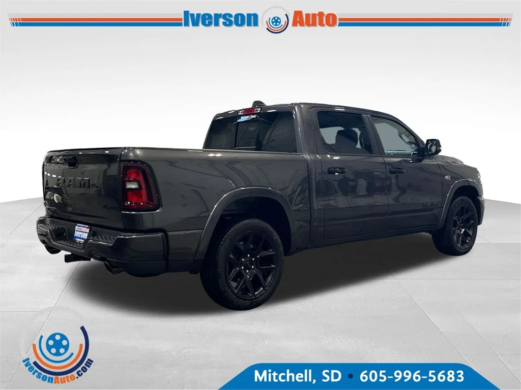 New 2026 Granite Crystal Metallic Clear-Coat Exterior Paint RAM Laramie image 7