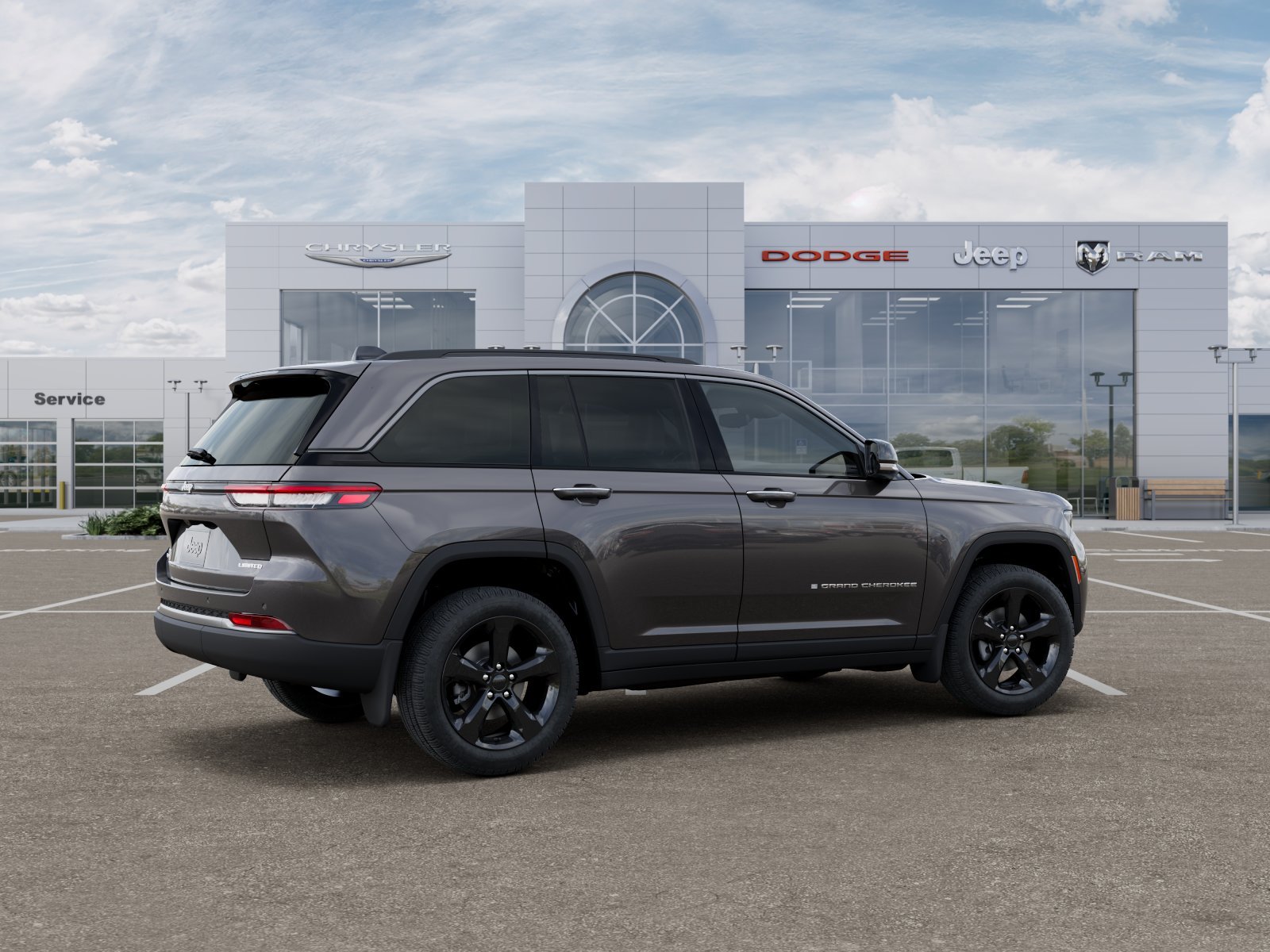 New 2026 Baltic Gray Metallic Clear-Coat Exterior Paint Jeep Limited image 30